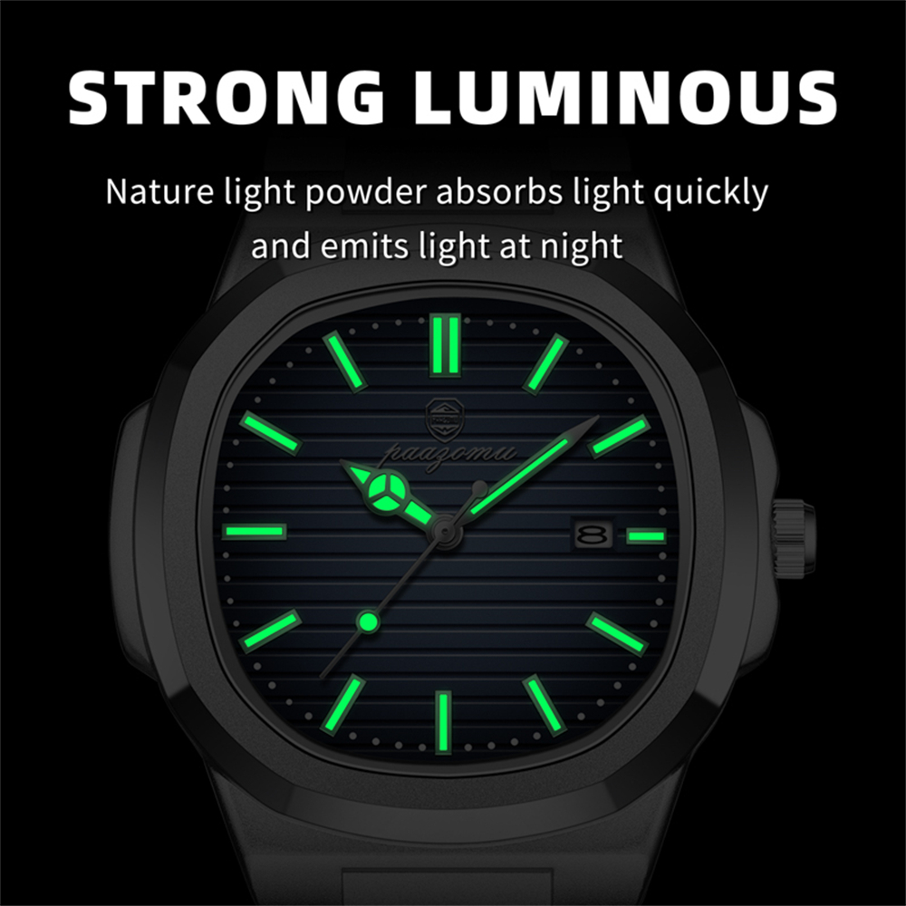 PAAZOMU Business Men Square Wa - Smartwatch Square Watches For Men review and price