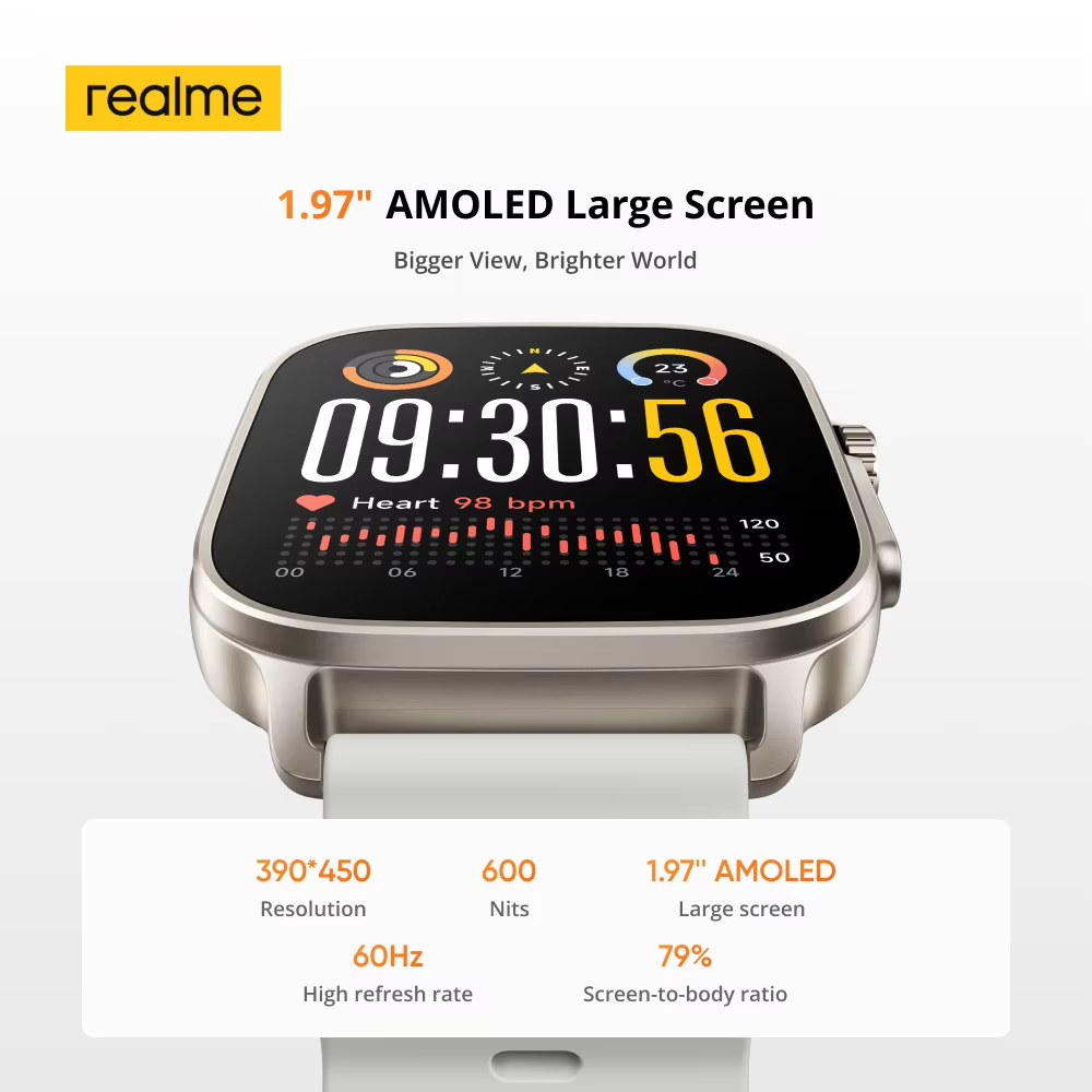 Global Version realme watch 5  - Watch S Realme review and price