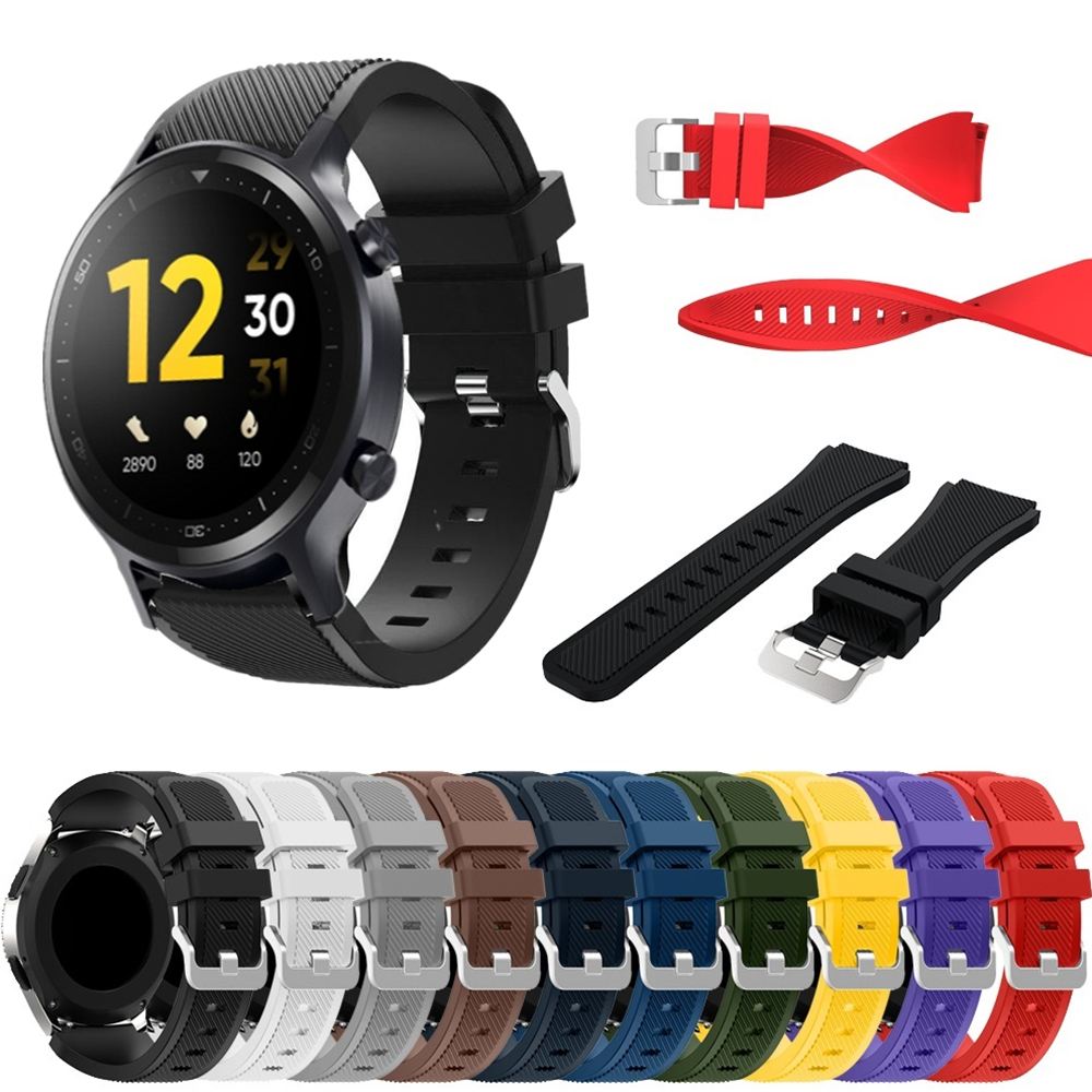 22mm Silicone Strap For Realme - Watch S Realme review and price