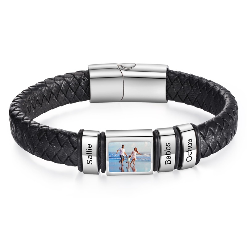 Custom Photo Bracelet for Men  - Smartwatch Sports Watches For Men review and price
