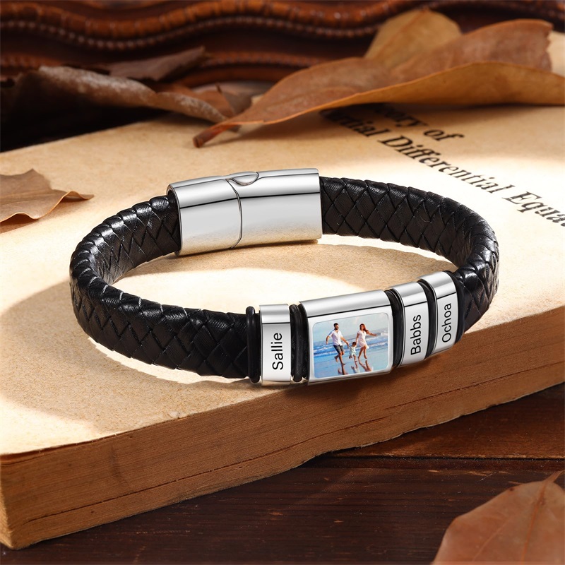 Custom Photo Bracelet for Men  - Smartwatch Sports Watches For Men review and price