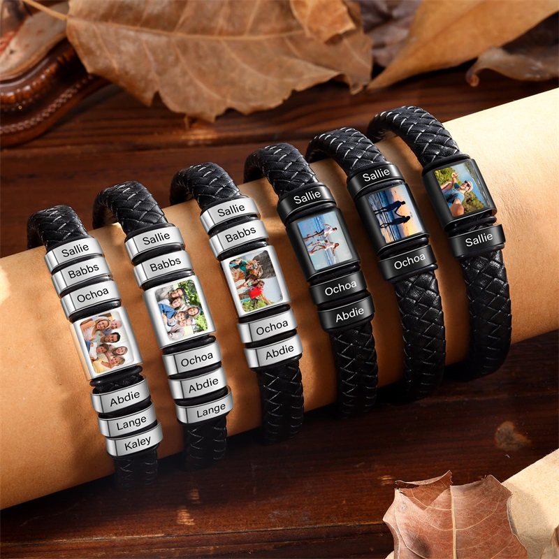 Custom Photo Bracelet for Men  - Smartwatch Sports Watches For Men review and price