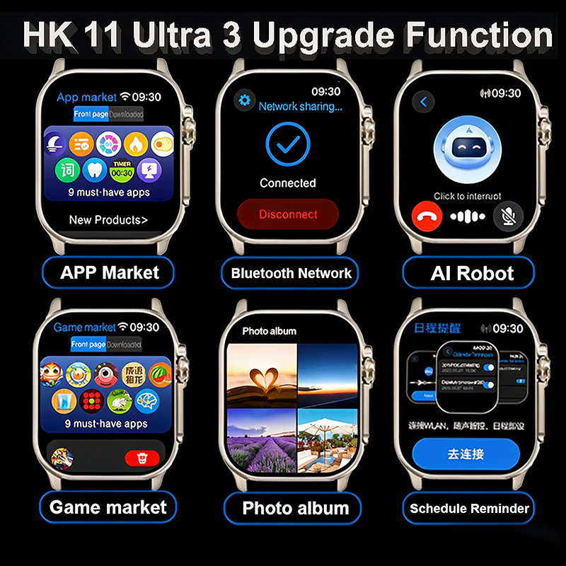 New Watches Men HK11 ULTRA3 Sm - Smartwatch New Watches For Women review and price