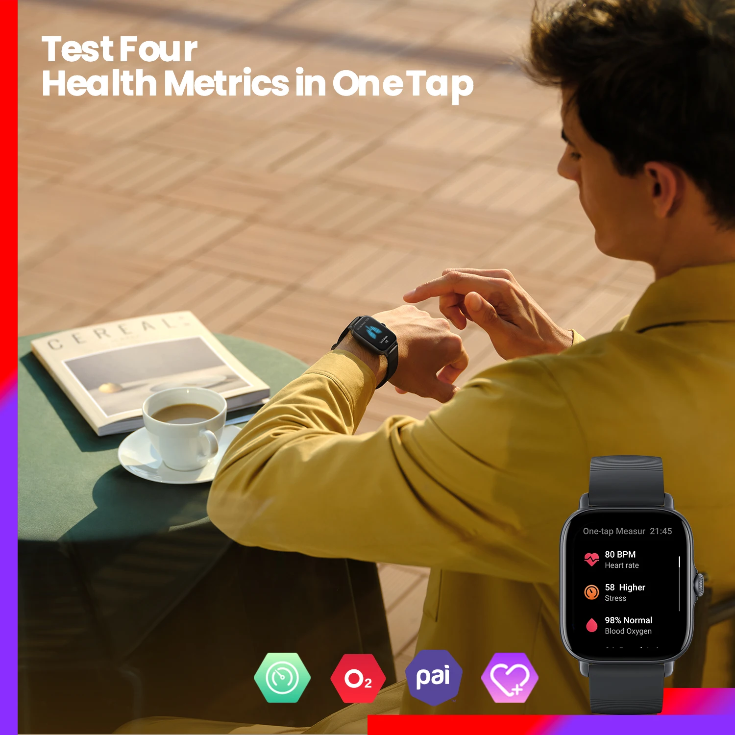 Amazfit GTS 3 Smartwatch  5ATM - Timex Watches Smartwatch review and price
