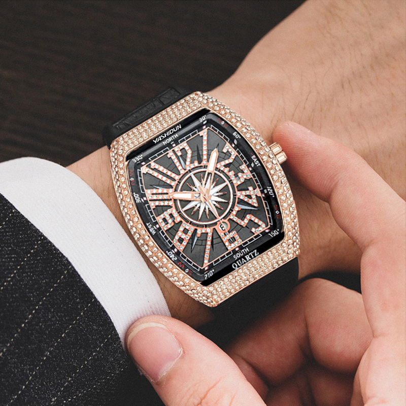 New Men Watch Quartz Watch Dia - Smartwatch Trending Watches For Men review and price