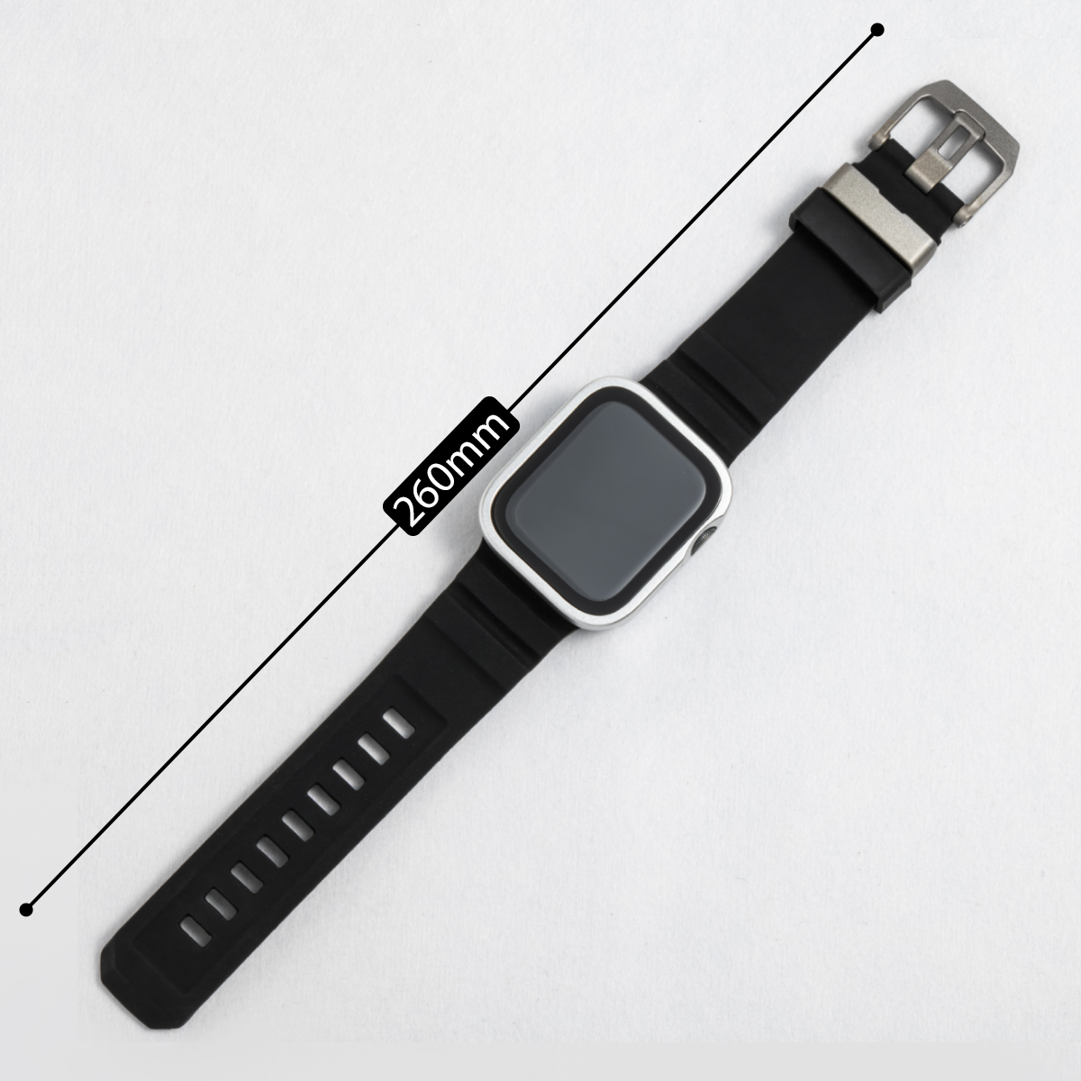For Apple Watch Waterproof Cas - Silicone Sport Band review and price