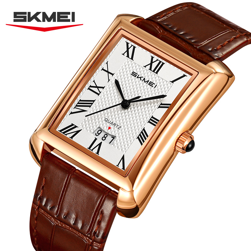 SKMEI 2575 Classic Men's Quart - Smartwatch Square Watches For Men review and price