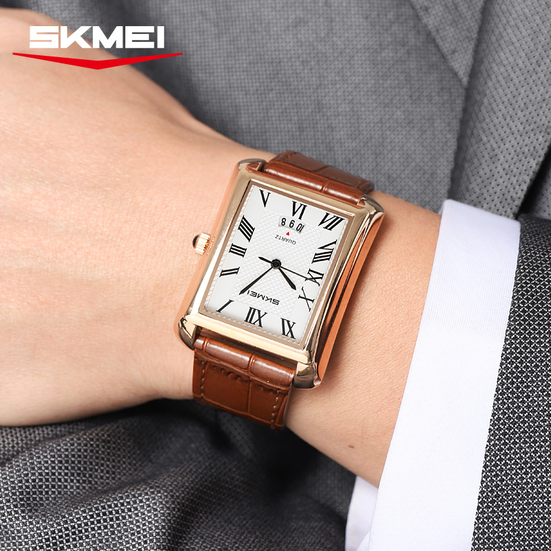 SKMEI 2575 Classic Men's Quart - Smartwatch Square Watches For Men review and price