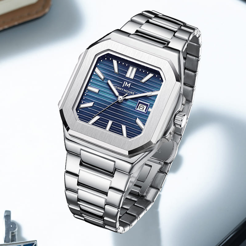 JONNY MOORE K1050 Fashion Luxu - Smartwatch Square Watches For Men review and price
