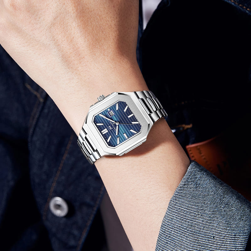JONNY MOORE K1050 Fashion Luxu - Smartwatch Square Watches For Men review and price