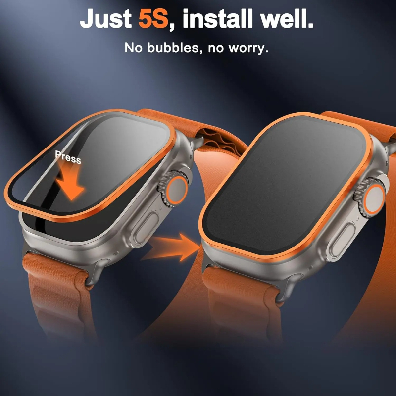 Tempered Glass for Apple Watch - Smartwatch Watches For Women review and price