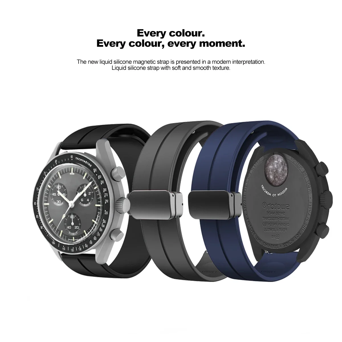 Silicone Strap For Omega X Swa - Watches Omega review and price