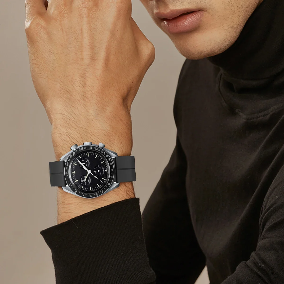 Silicone Strap For Omega X Swa - Watches Omega review and price